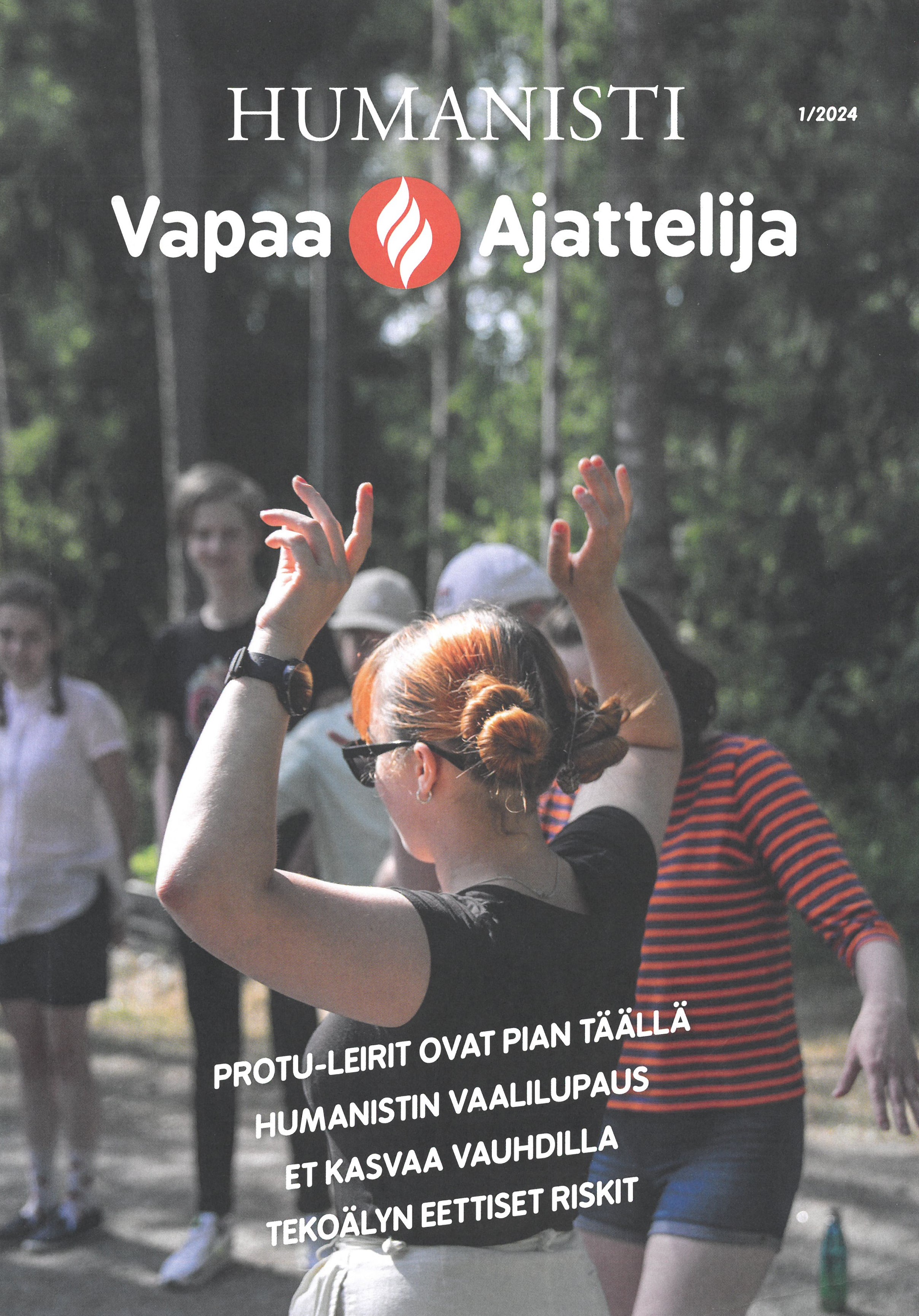 Kansi Humanisti-Vapaa Ajattelija 1/2024